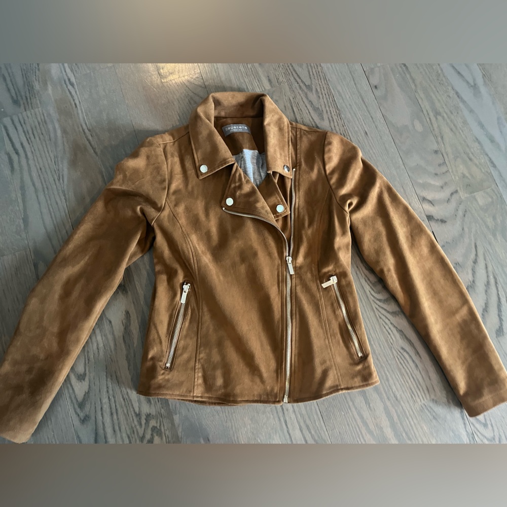Suede brown jacket